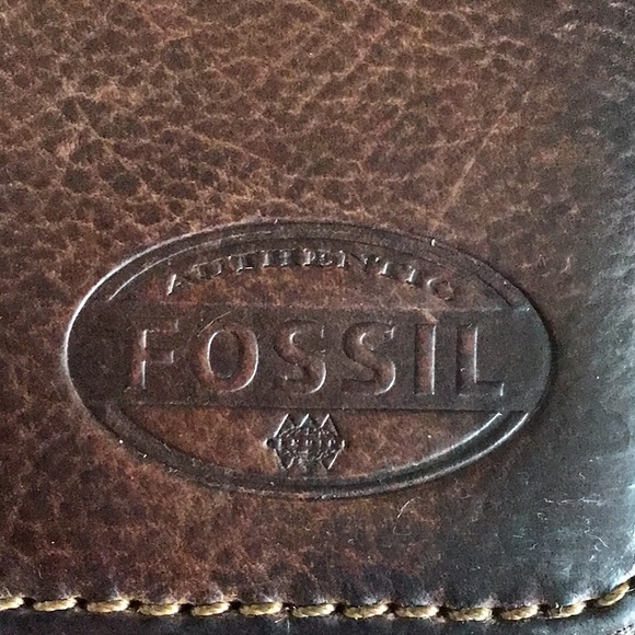 GUC Genuine Leather FOSSIL Brown Leather Tablet Case - Picture 5 of 5